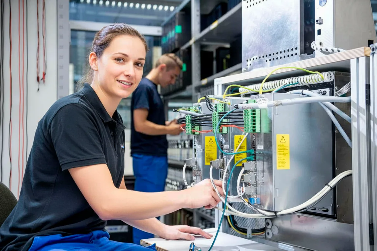 Profissionais aprendendo